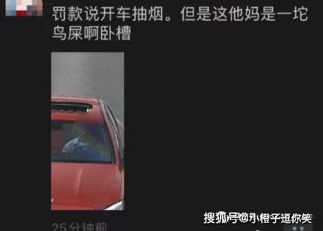 罰款說開車抽菸，但是這TM是一坨鳥屎啊！交警叔叔！ 搞笑整蠱 第11张