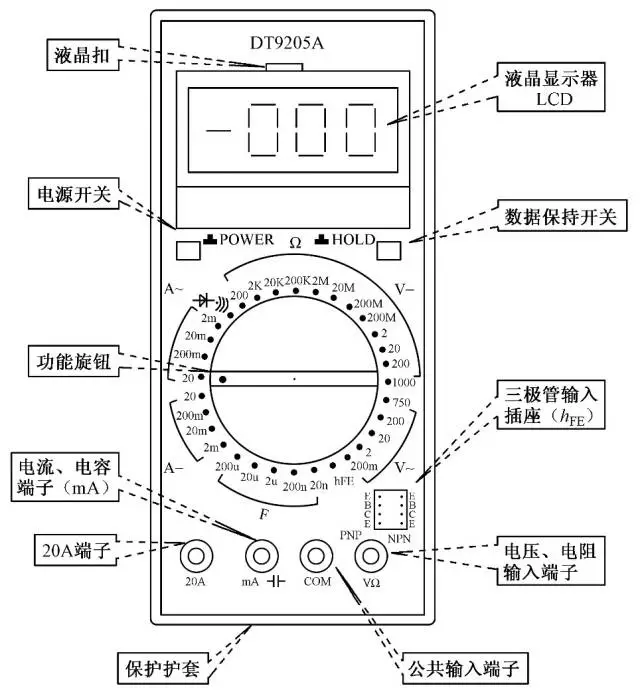 万用表测水泵好坏图解图片