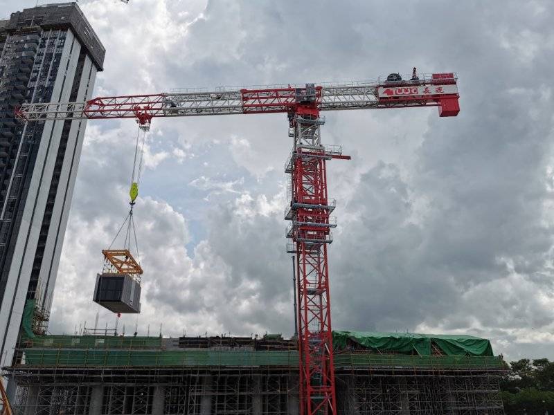 常德|全球最大吨位上回转塔机常德下线 中联重科从容迎接“大塔时代”