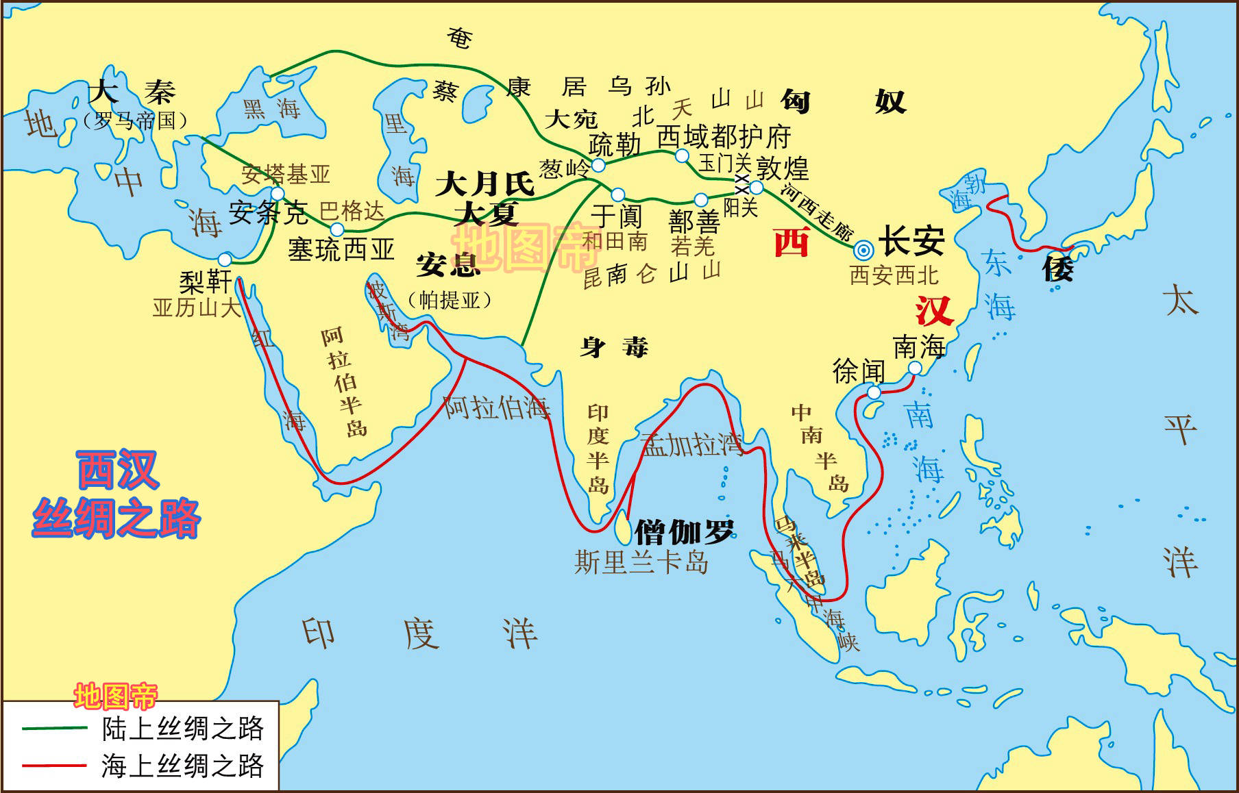 大宛是何人建立的，汉朝为何不远万里征大宛，大宛又是如何灭亡的_匈奴