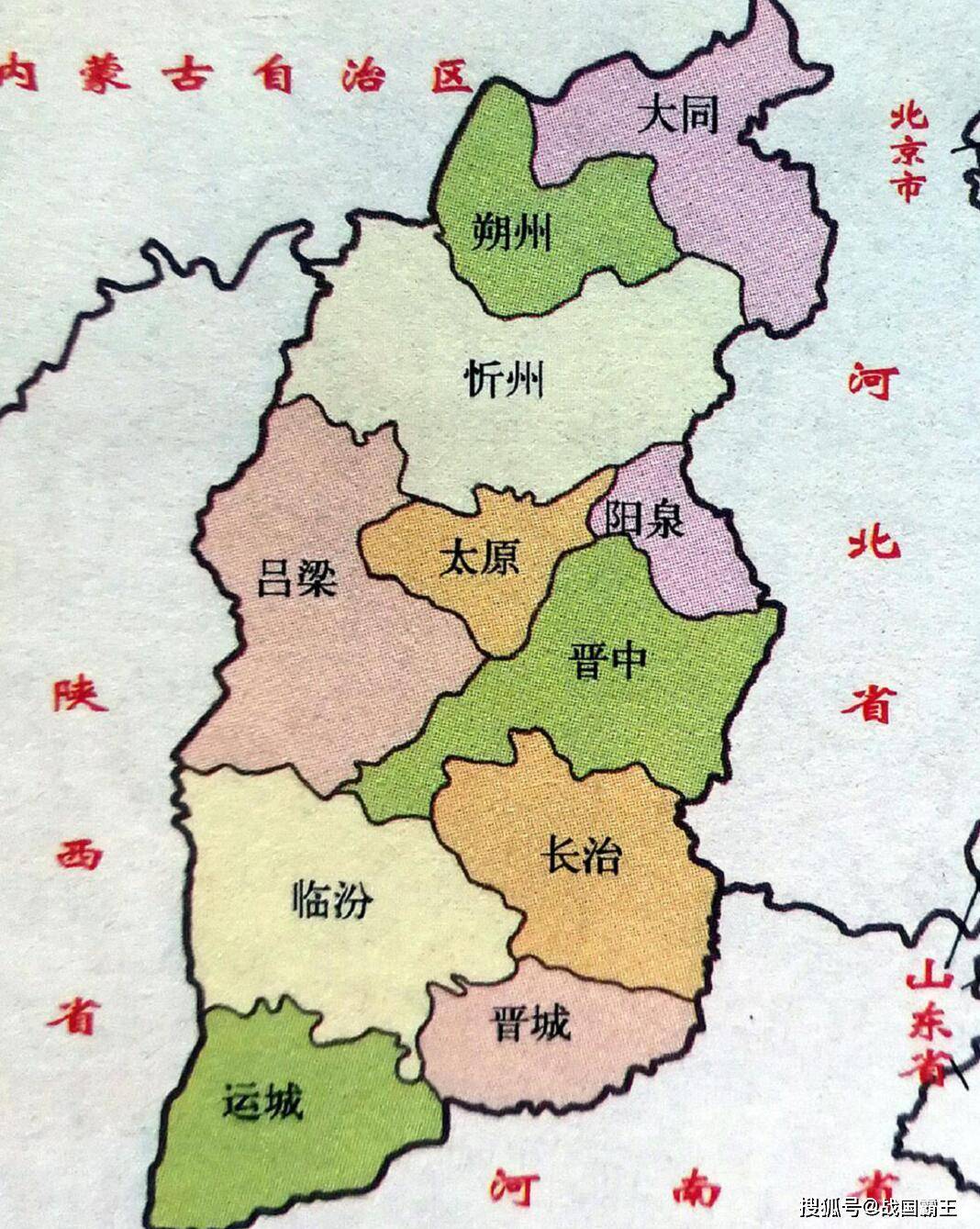 太原六城区划分图,太原市区域划分清晰图_大山谷图库