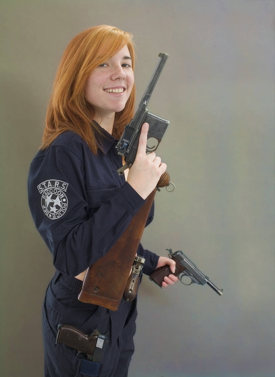 史有双枪老太婆 今有双枪美少女