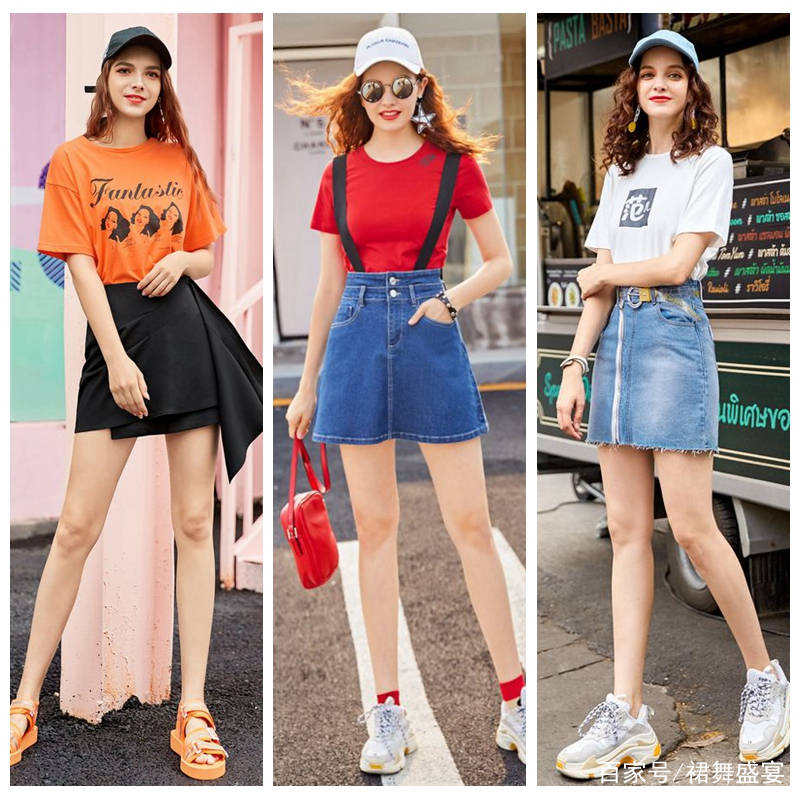 短裙 小个子女生选择裙子，显高显瘦的3个小技巧！