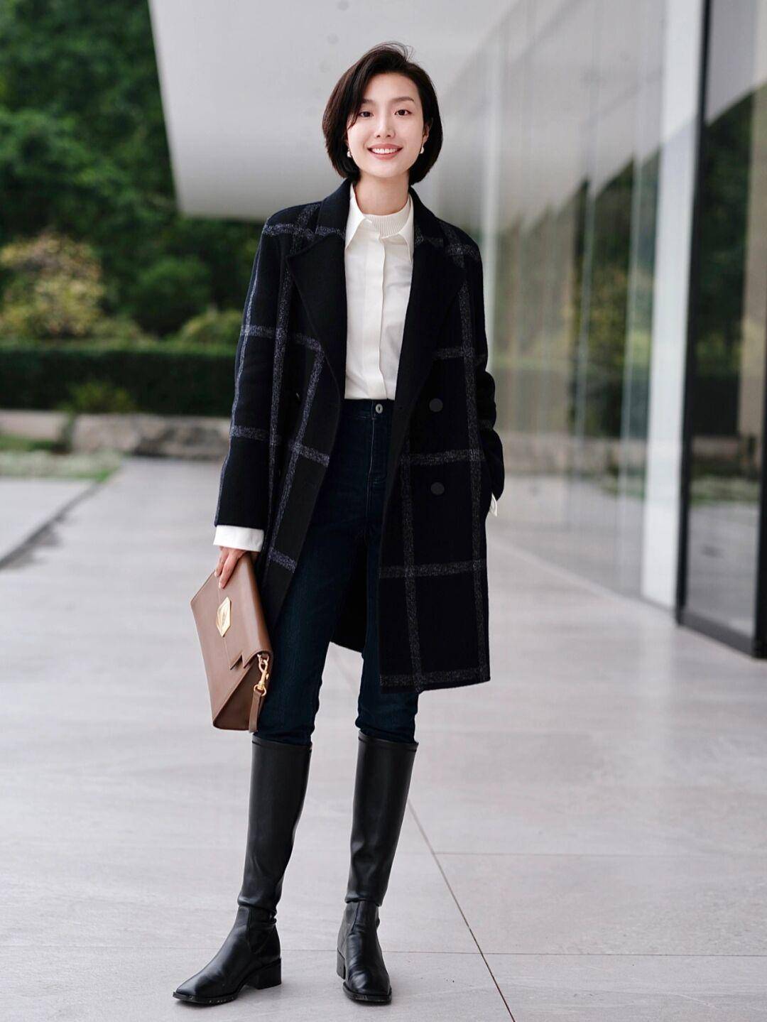 长度 秋冬季保暖衣别乱选,穿这几套大衣和羽绒服就够了,减龄又时尚