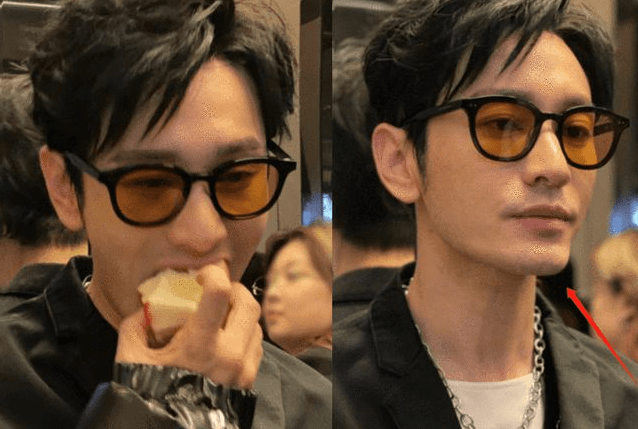 行李|黄晓明录《中餐厅》引围观！独自推行李，身材瘦弱长腿抢眼