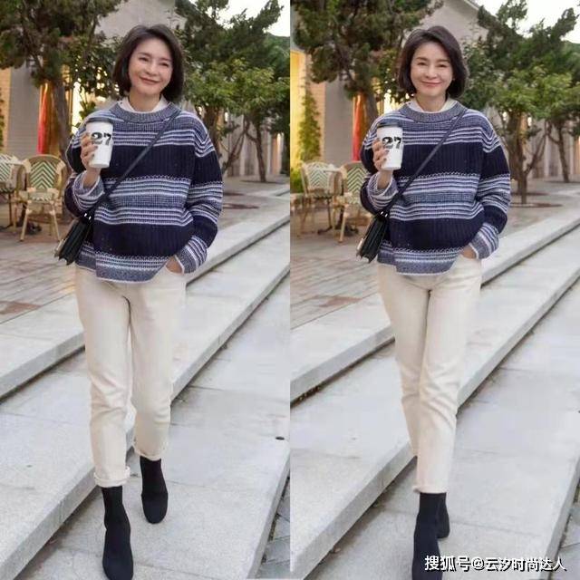 身材 年龄不是限制，60岁比年轻人更敢穿，“亮丽色”穿出时髦范