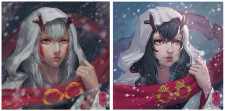 视觉画画怎么上色才好看？ps绘画上色教程