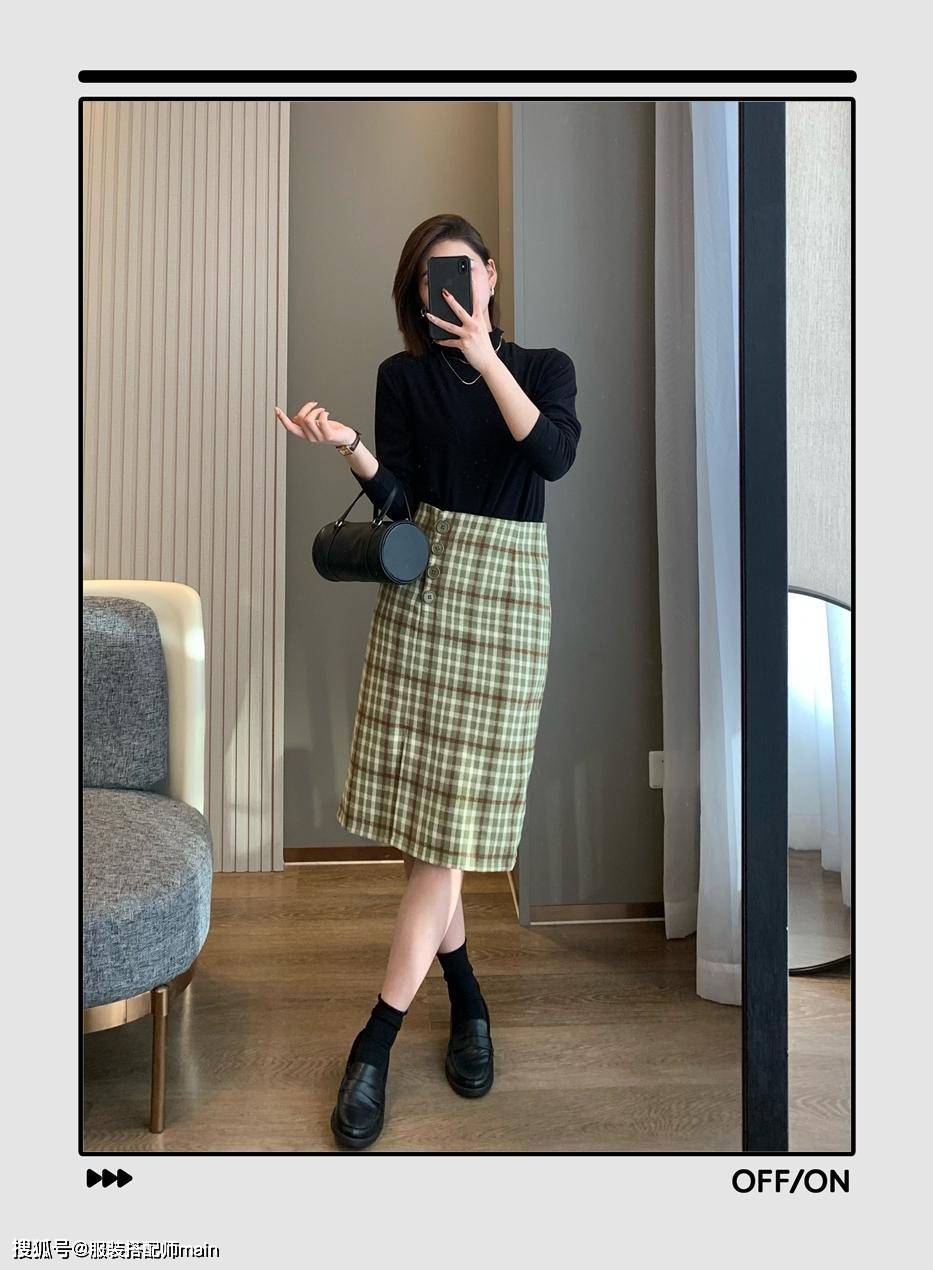 黑色入冬纠结怎么穿？搭配这3件下装，时髦遮肉还百搭，穿上秒变腿精