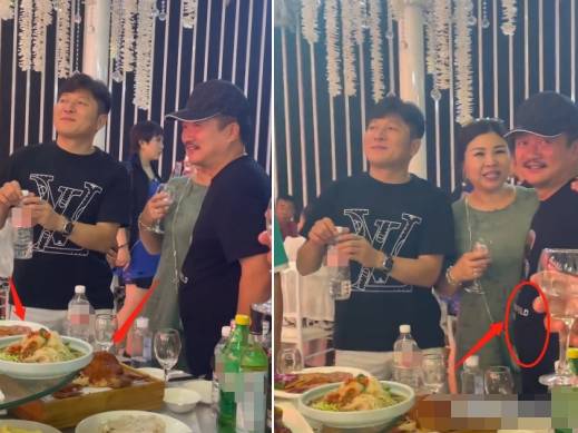 什么|“谢广坤”参加酒局被美女搂肩，两人贴脸大笑，一旁男士不敢看