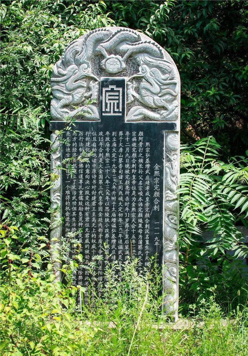 也是金朝末代皇帝完颜承麟的墓葬地