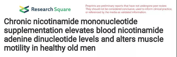 功能|LLT NMN唤醒生“肌”力,有效改善老年人肌少症
