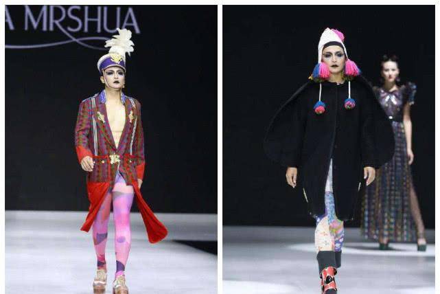 切换 陈志朋再登T台，切换两套原始风造型，穿羽绒服踩木靴够有气场！