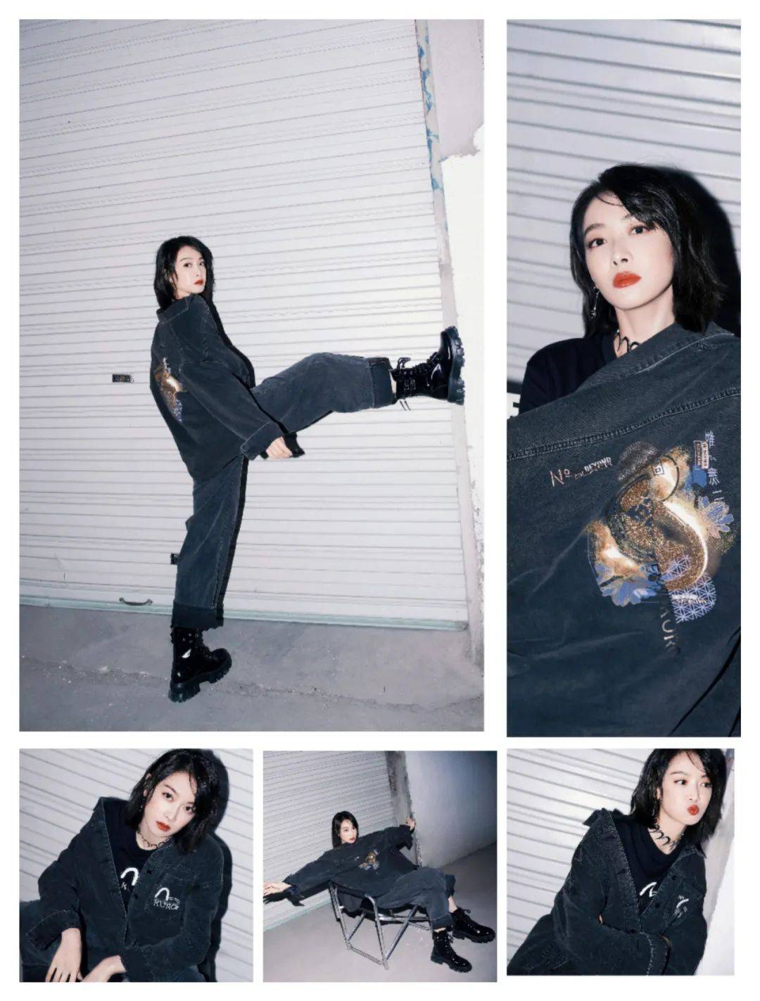 景甜 2021的牛仔穿搭,江疏影、景甜等人,带来了更多的风格和时尚感