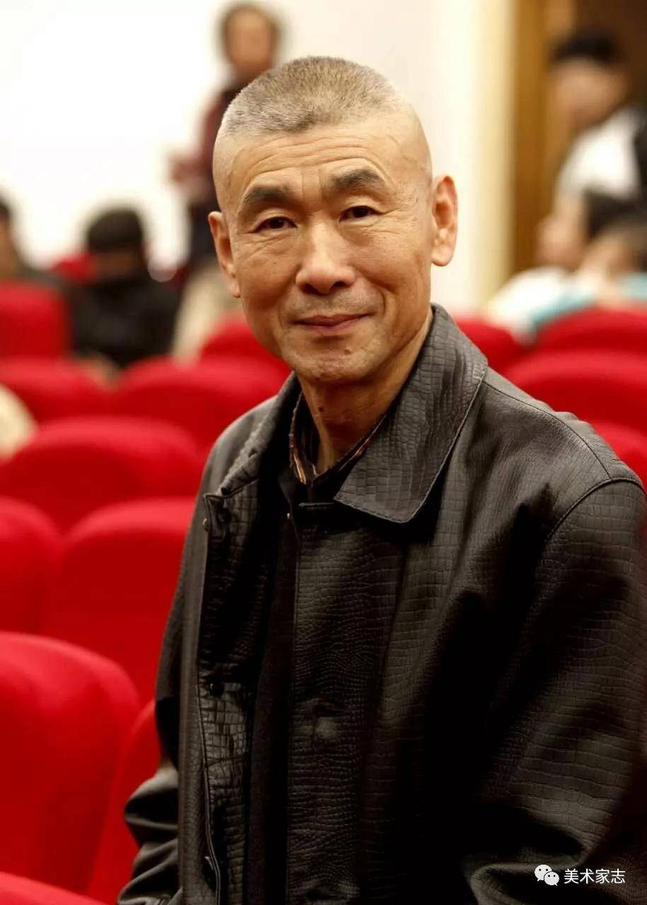 围观水墨菩萨山东代表画家宋庆国的灵动线条艺术