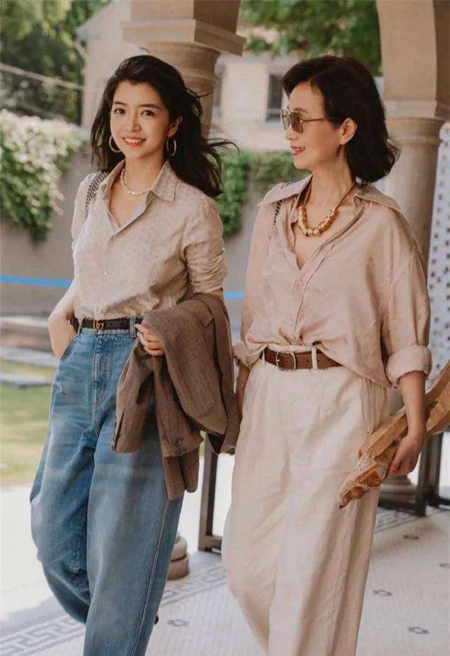衣架 中年博主中最服三木妈妈，精致搭配优雅气质，简直就是行走的衣架