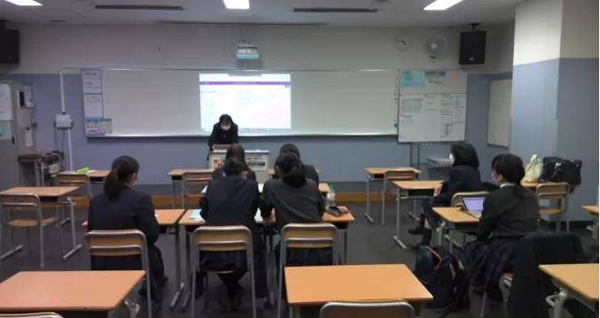 工学院大学附属高中女子排球同好会 学生主导的社团活动 铃木