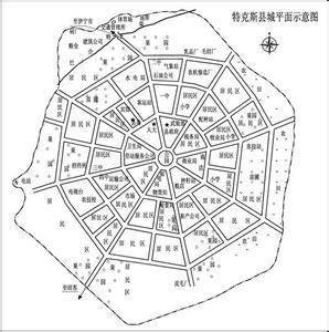 八卦城规划图图片