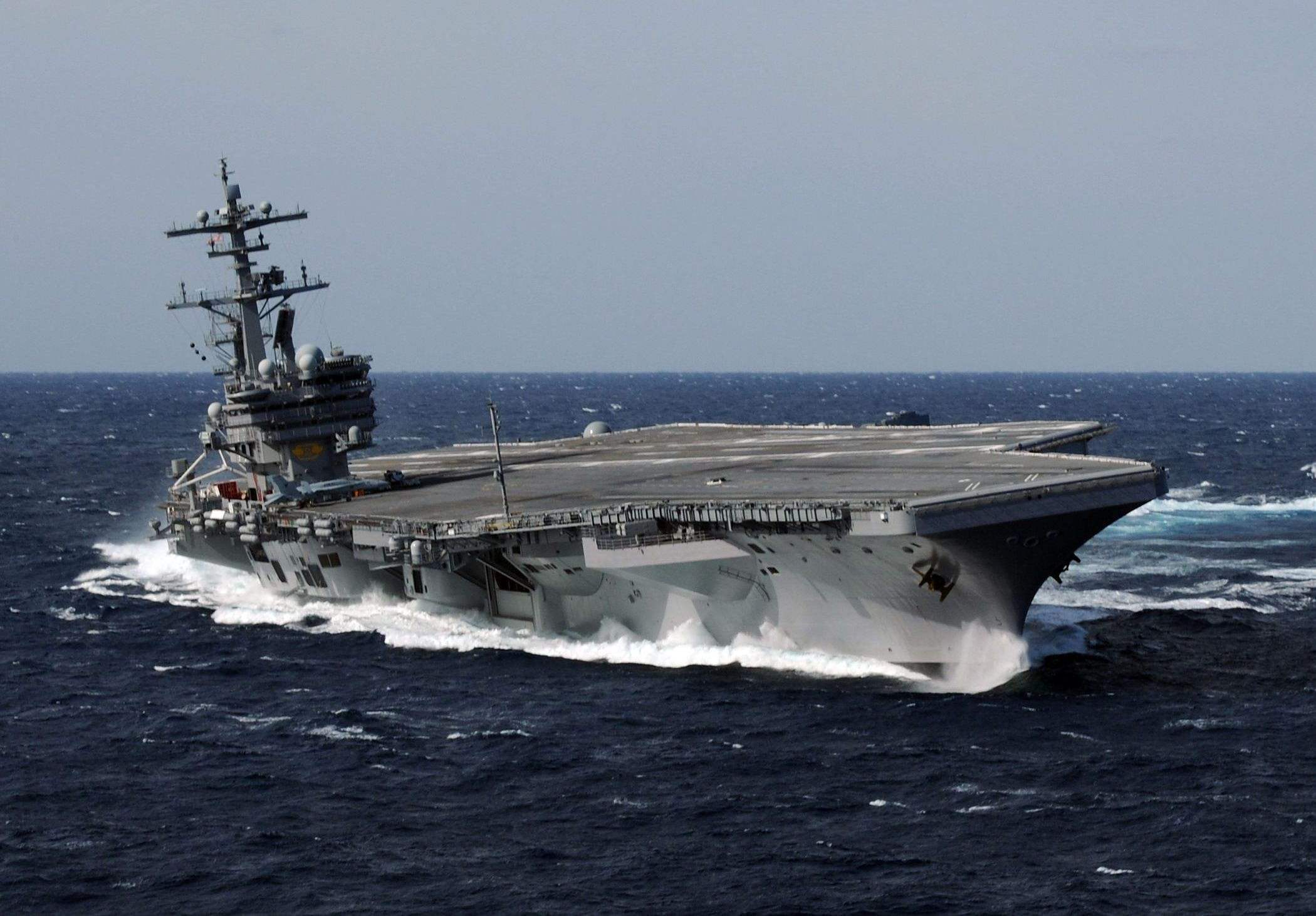 进行海试的航空母舰唯一使用此反应堆的军舰是尼米兹级超级航空母舰