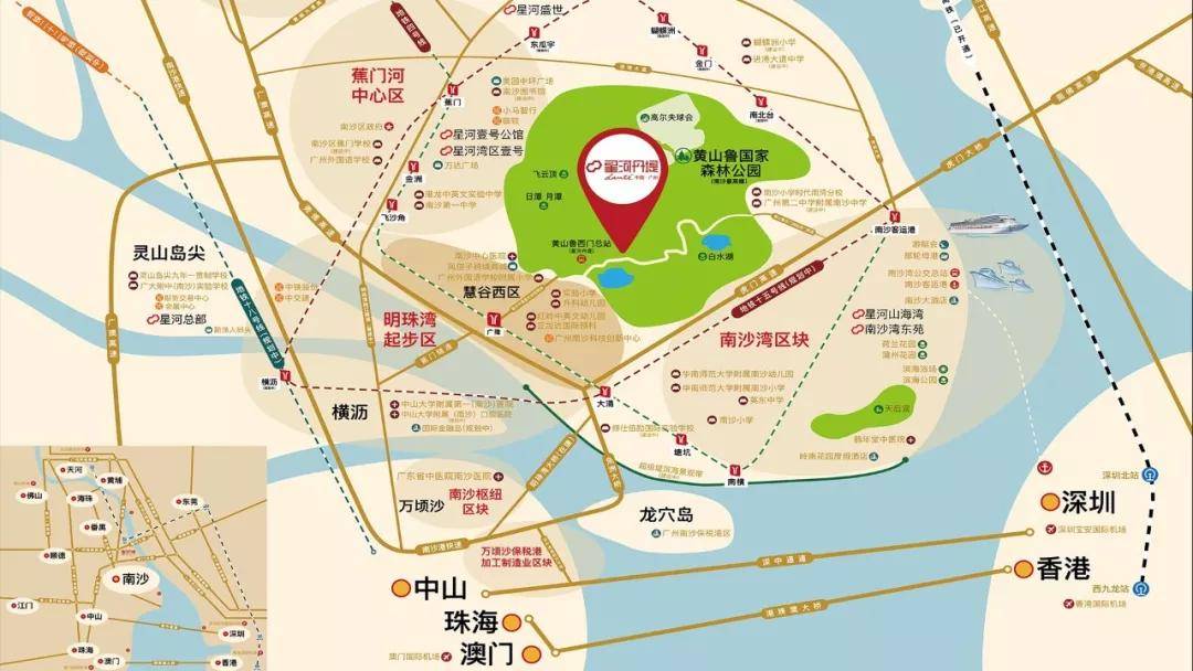 广州南沙别墅星河丹堤会不会升值买房为什么要选大开发商