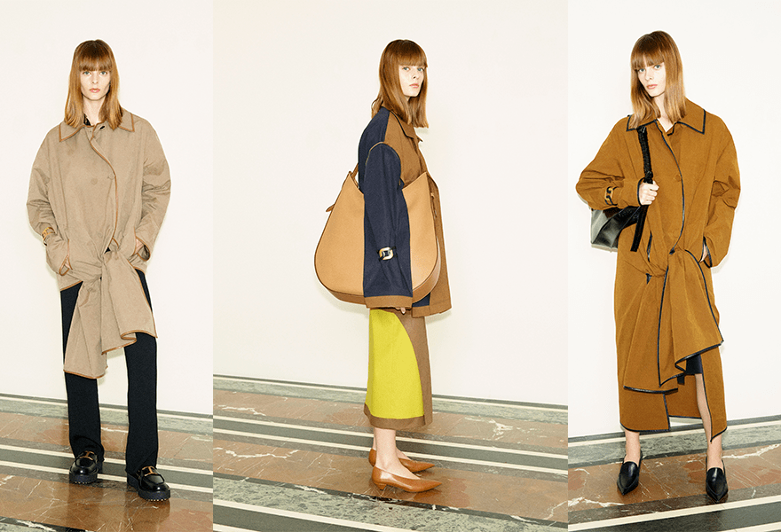 颜色 Tod’s 2021秋冬，典雅的女性气质，优雅趣味，轮廓鲜明