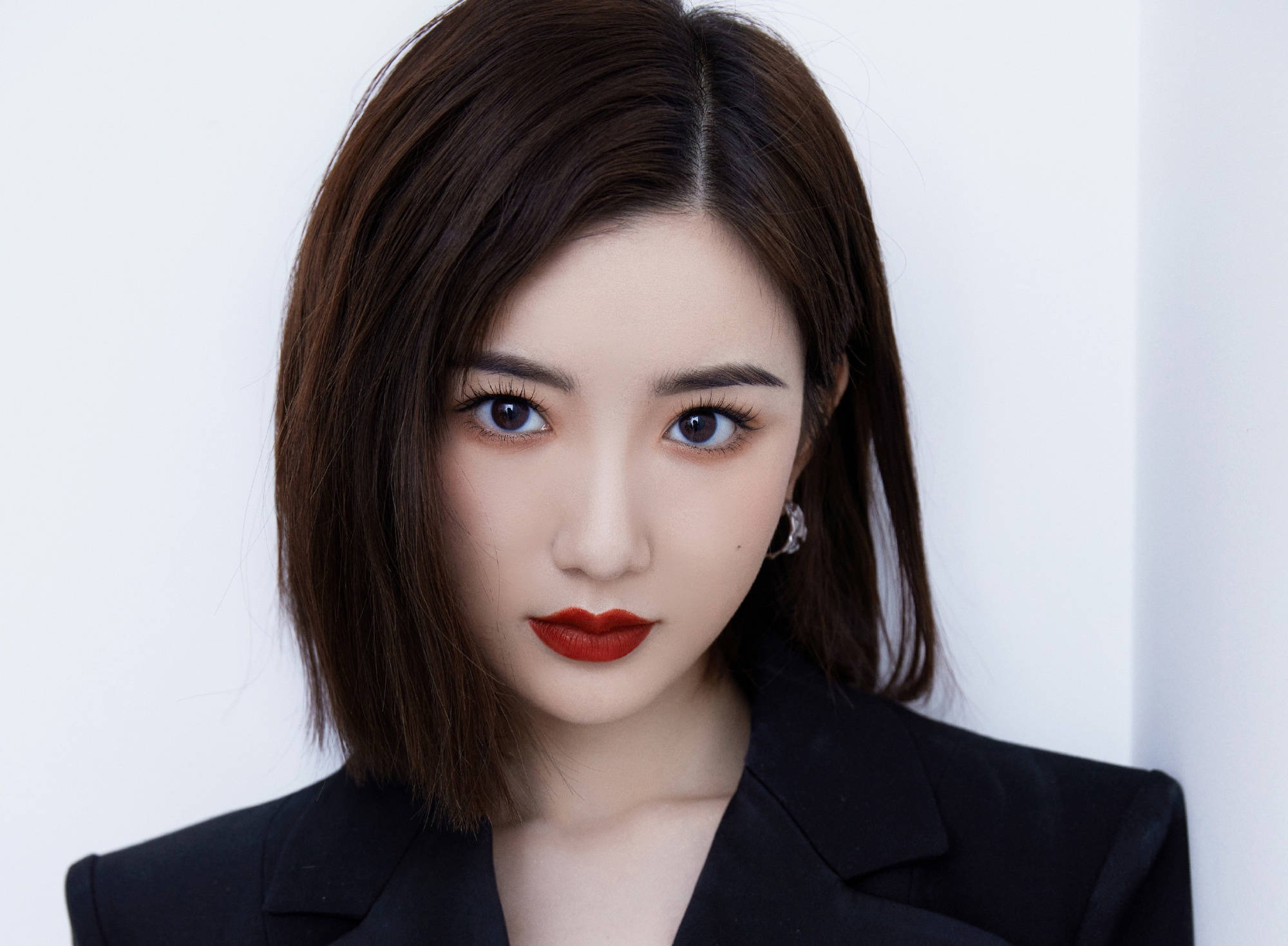 路线清纯小花怎么变成这样了？她到底动了哪里？