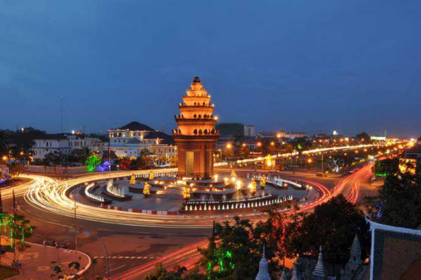 金边,柬埔寨首都,商业文化经济中心