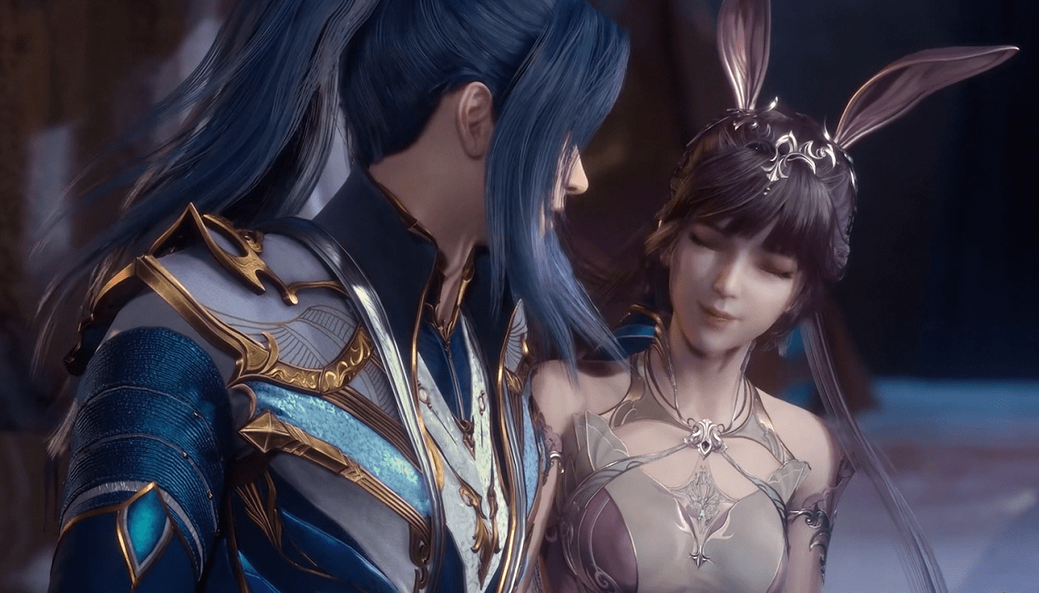 原创斗罗大陆女生也很爱小舞闺蜜情深宁荣荣完成考核奔向小舞