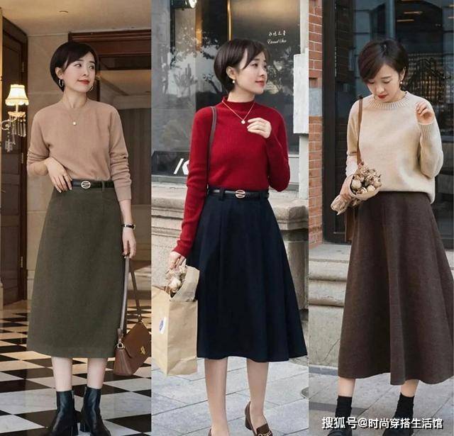 身材 天冷了40+女人别穿太老气，今年流行这样穿，减龄又显气质