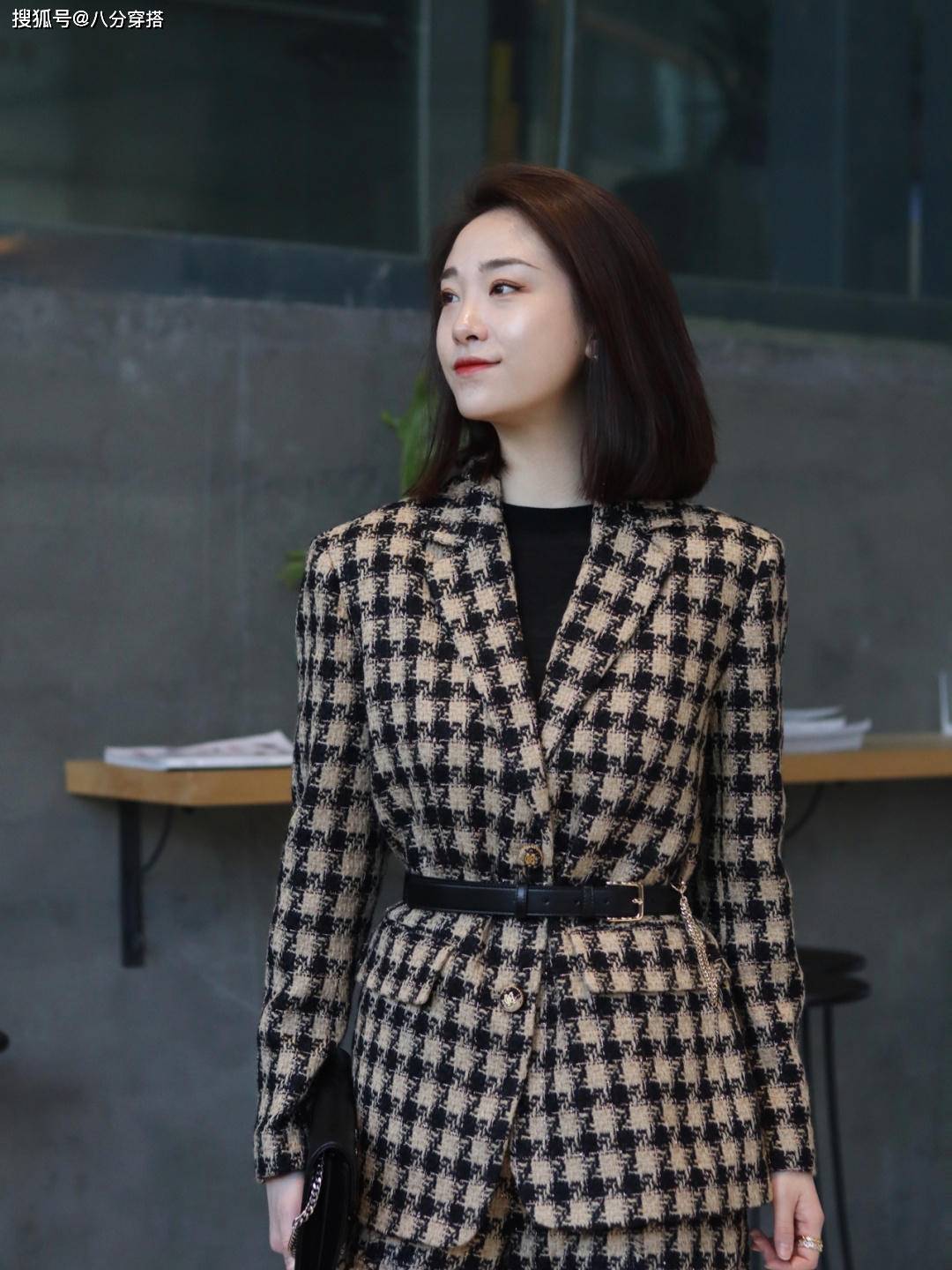 整体 谁说职场穿搭只能严肃？看看这些“毛呢西装”，知性简约又洋气