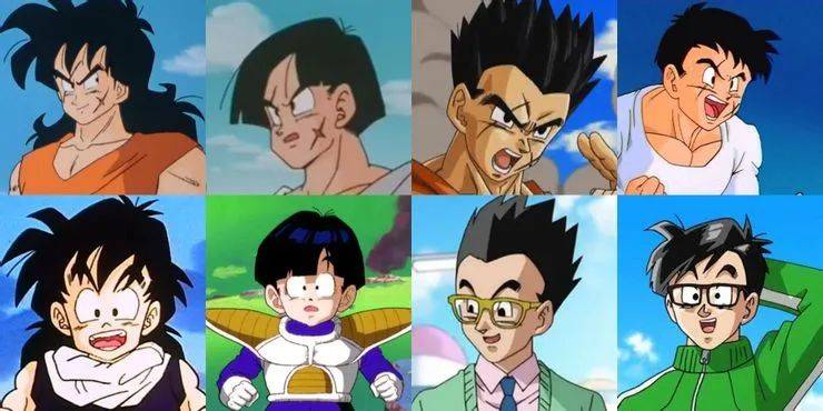 除了成年时期神似,雅木茶和孙悟饭少年时期也很像,有大神已经出过多篇