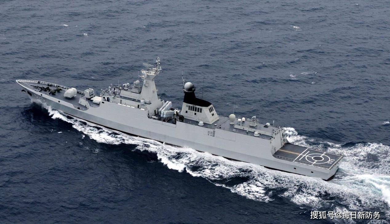 近日,巴基斯坦很是开心,因为中国帮巴基斯坦建造的054a/p型护卫舰交付