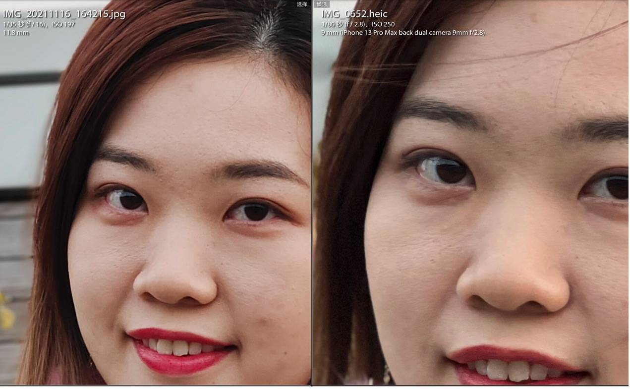 iPhone 13影像系统解析，iPhone 13 Pro Max与X70 Pro+影像对比