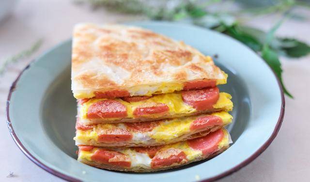 葱花|这两天孩子迷上了它，每天早餐都要吃，5分钟就出锅，外酥内软