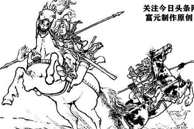 赵云又找到了被困的刘备,急于救主的他终于使出了百鸟朝凤枪,狠命将