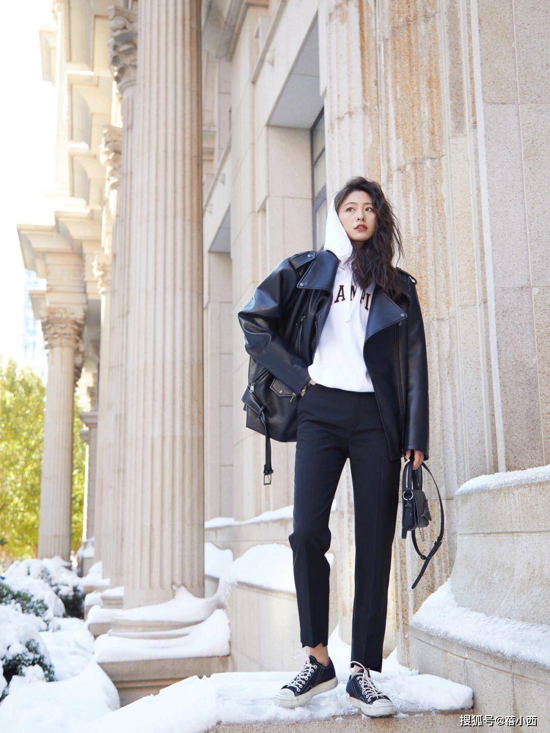 黑色 冬季耍帅就选“皮衣外套”，这4款正受宠，轻松驾驭无压力