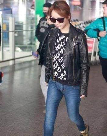 张雪迎 张雪迎这次裤子穿对了，网友：显腿长！