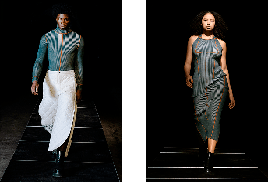 增加了 Eckhaus Latta 2021秋冬，有解构元素加入的时尚，舒适与乐观