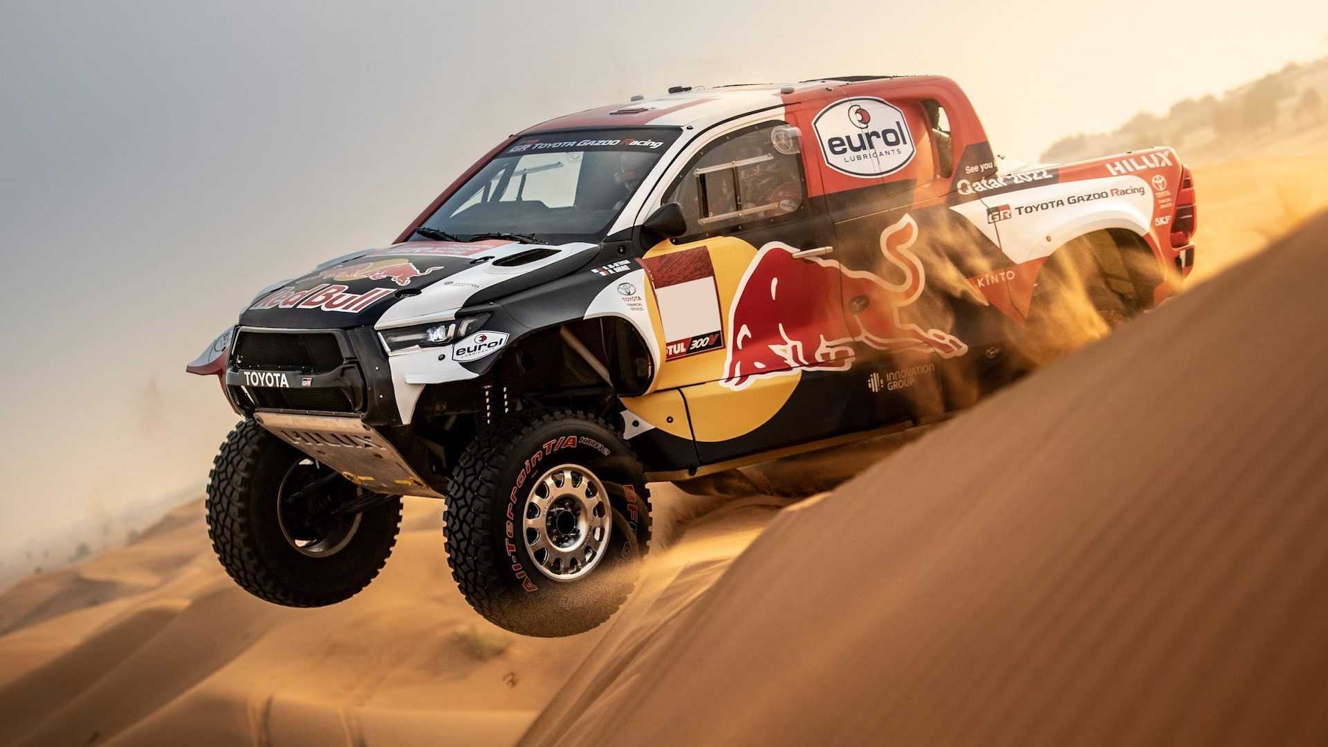 丰田参加2022达喀尔拉力赛全新hilux出征搭载双涡轮v6