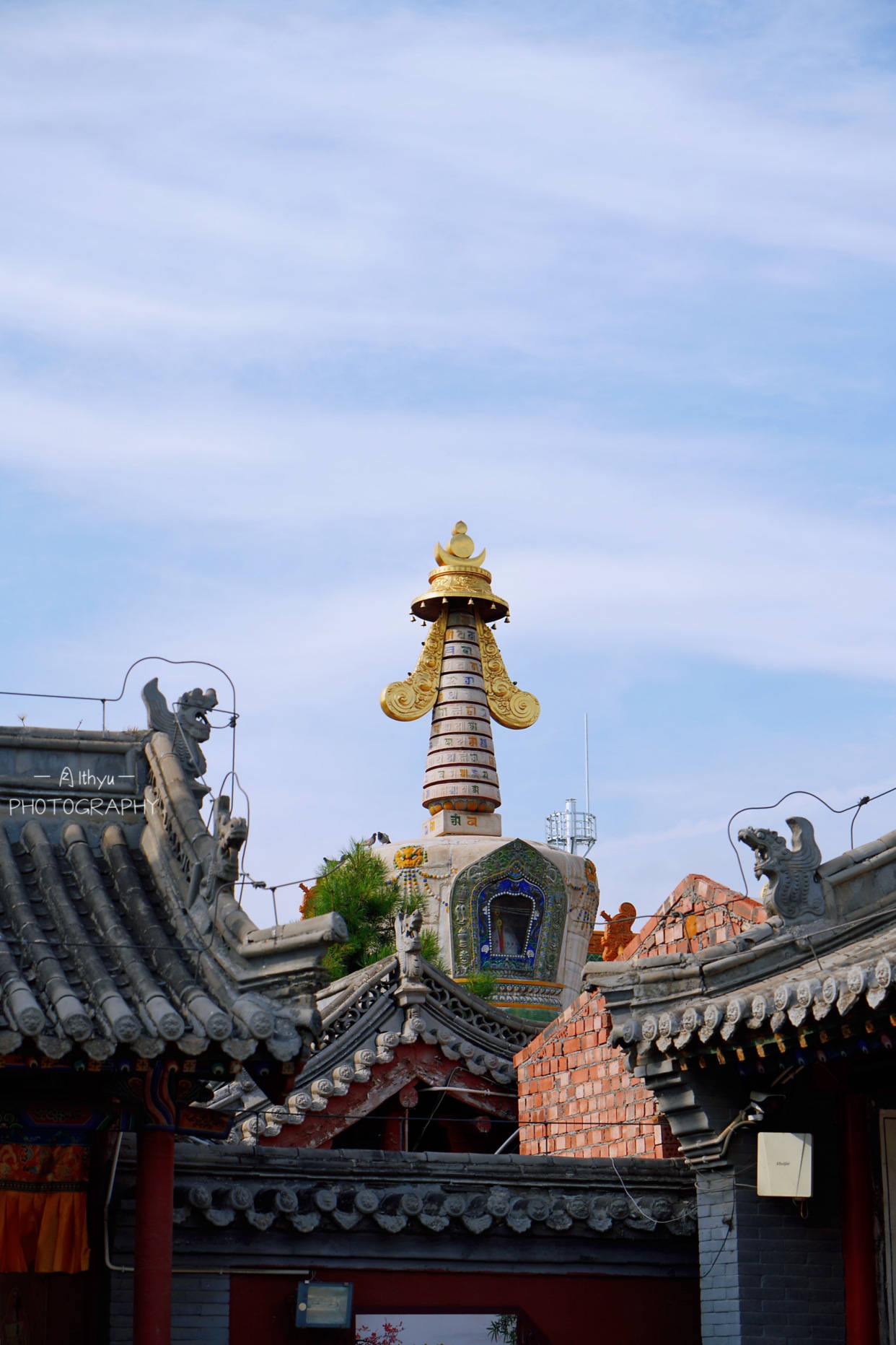 古寺|有着千年历史的古寺，位于呼市市区中，却非常的静谧