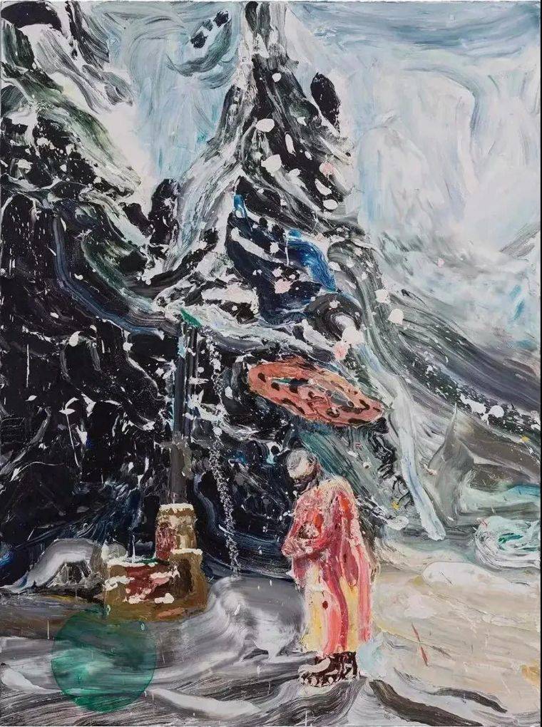 他借助绘画自我体验式的潜力,捕捉那些存在的真实生成|仇晓飞_cm_油画