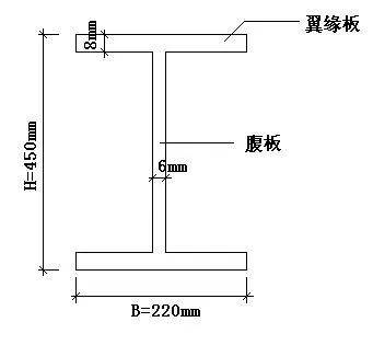 钢结构h型翼缘板拼接缝与腹板拼接缝