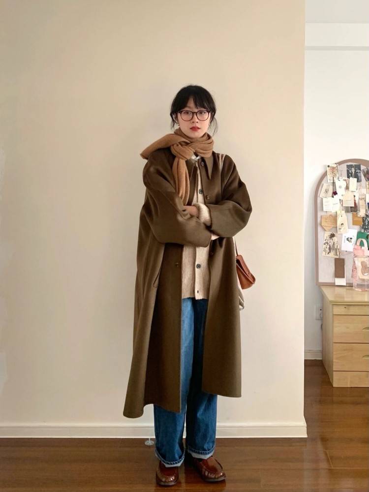 cm~ 小个子的乖乖女如何驾驭大衣呢？穿搭靠的不是身高哦！