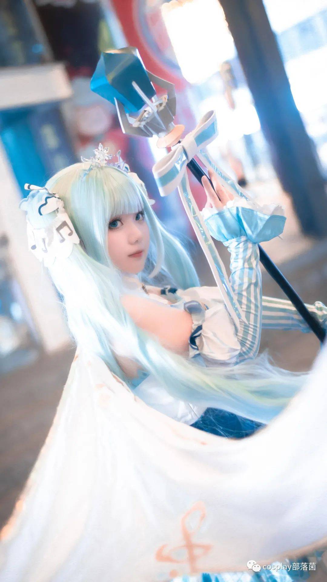 cos:雪初音cos正片@電波少女