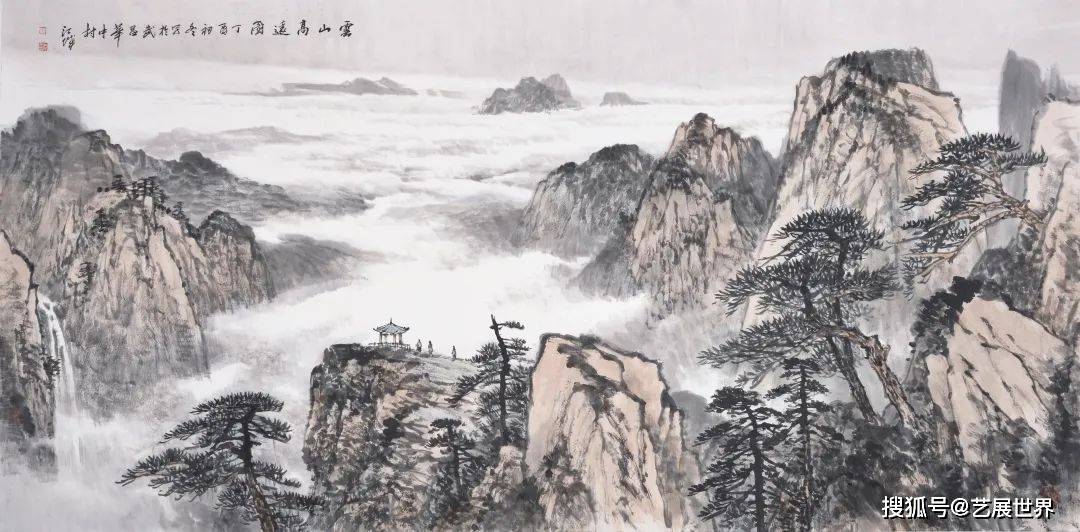 大江无尽——施江城山水画作品展_长江_cm_湖北