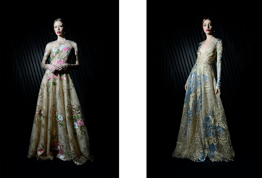 Naeem Naeem Khan 2021秋冬，注重魅力的展现，串珠和流苏为主题