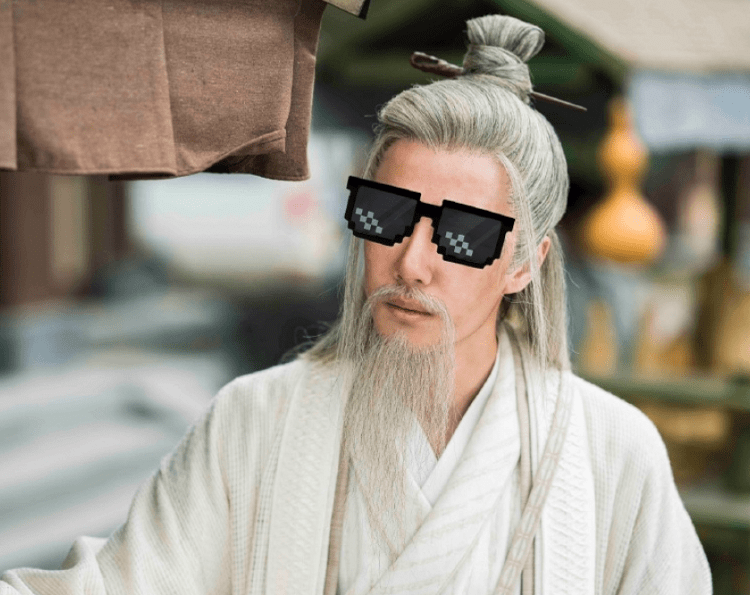 显得|《有翡》：王一博老年装造型上线，第一次被老爷爷给帅到了！