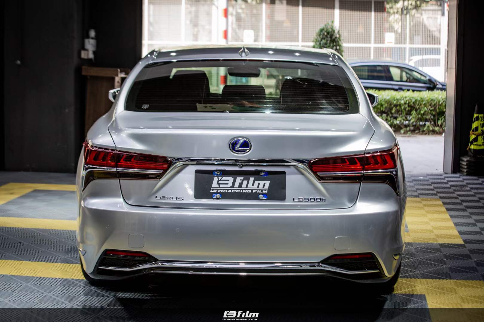 lbfilm改色膜雷克萨斯ls500h超亮金属太空银