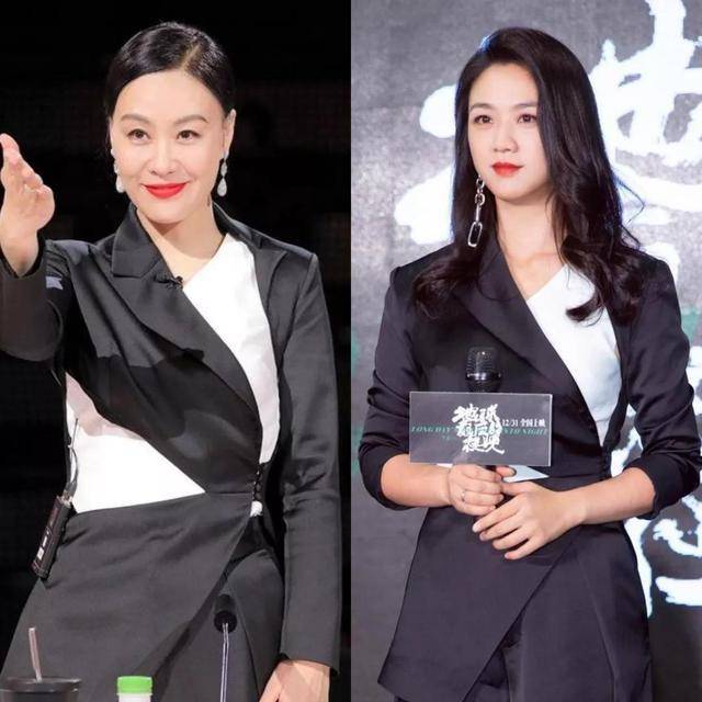 戚薇 邬君梅玩起时尚来不输年轻女明星们,撞衫戚薇韩雪丝毫不逊色