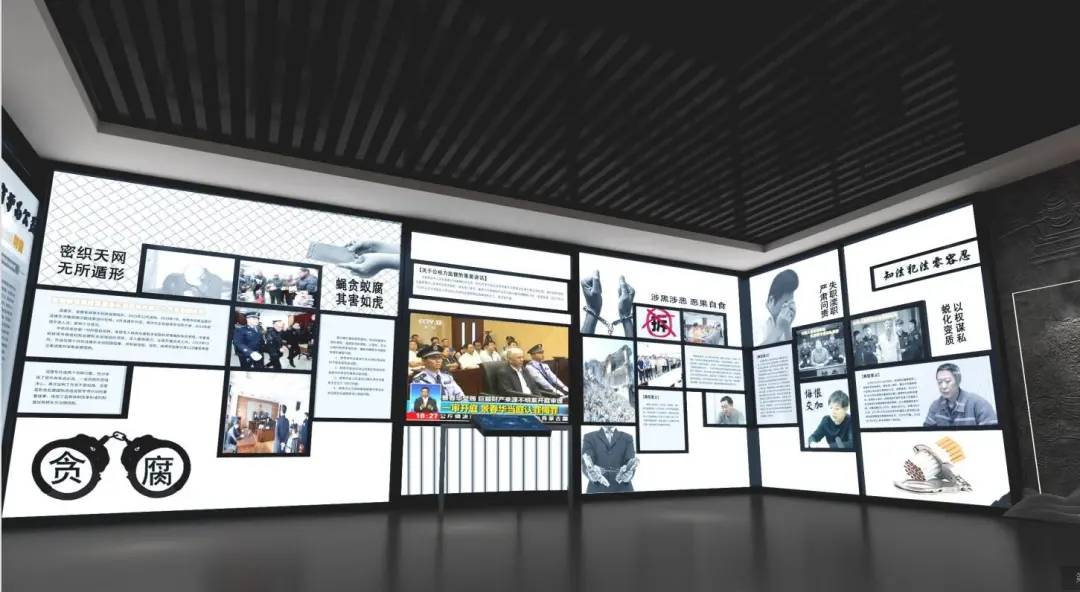 首先要明白,展馆是一个由小单元组成的大整体,需要展板,型号,视听软件