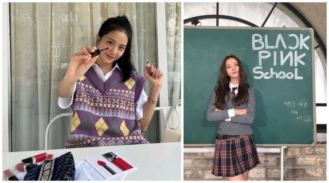 甜甜惹人爱 女生冬季减龄学院风搭配推荐 简单又实用 毛衣 校园 羊羔